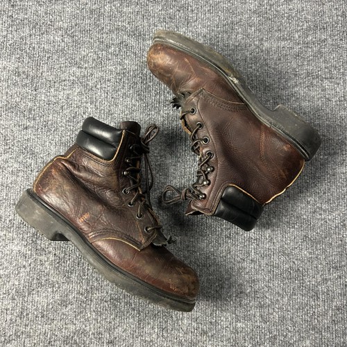 Red wing usa brown leather - wing,