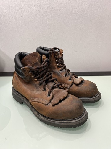 Vtg red wing 1607 - red,