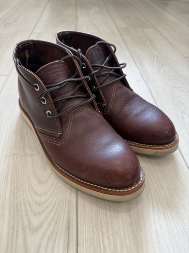 Red wing work chukka - red, #3141