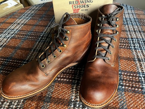Red wing blacksmith boots - red,