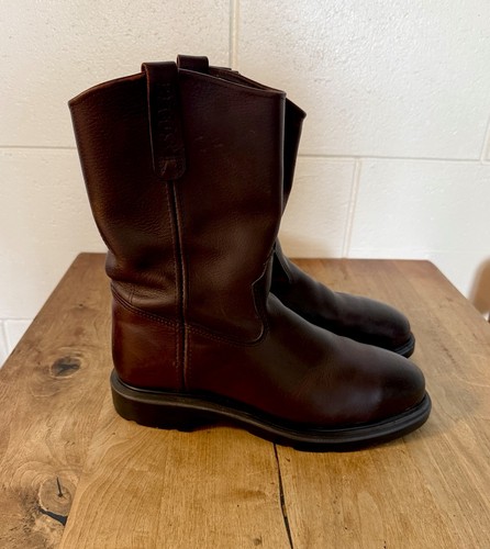 Red wing leather steel toe - leather,