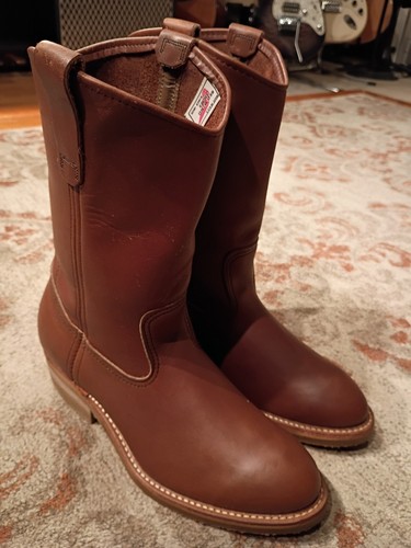 Red wing brown leather - wing, soft