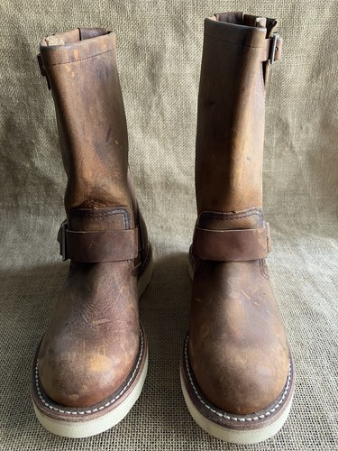 Red wing 2971 engineer - red, boots