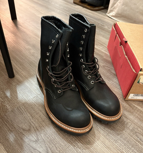 Red wing 4501 logger black - red,