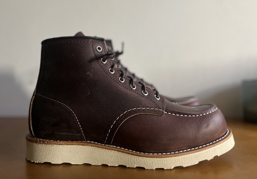 Red wing moc toe boot - wing, 8138