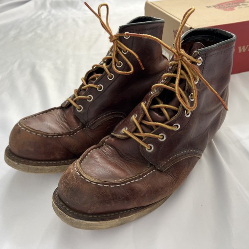 Well worn red wing 8138 - red,