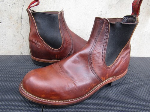 Red wing chelsea - red, rancher