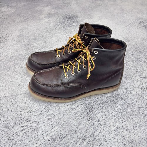 Red wing 8138 moc toe - wing, boots