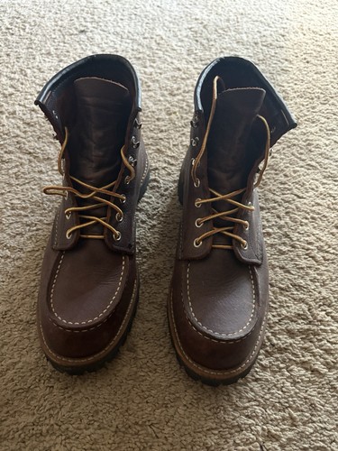 Red wing boots - wing, briar