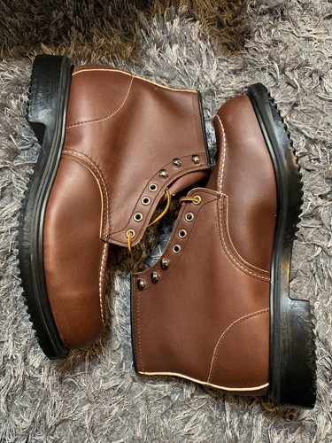 Red wing 8249 oil - red, 6"